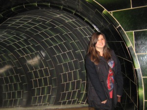 Me in the Ministry of Magic during my first visit to the studios in 2012.